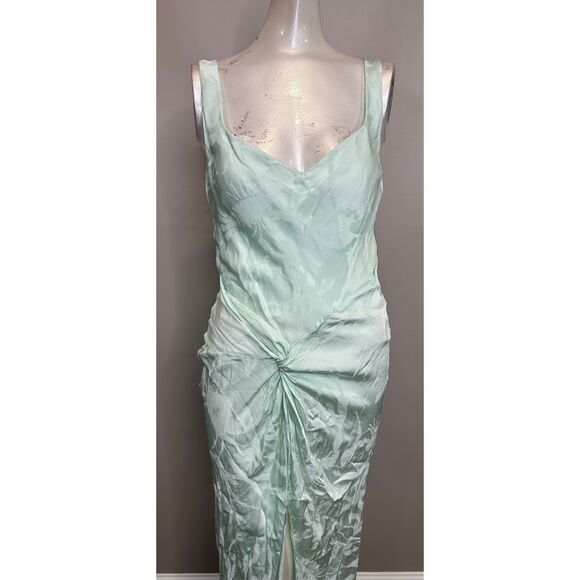 Alejandra Alonso Rojas Jacquard Twist Waist Cocktail Dress SIZE US2 $1595 - Picture 7 of 13